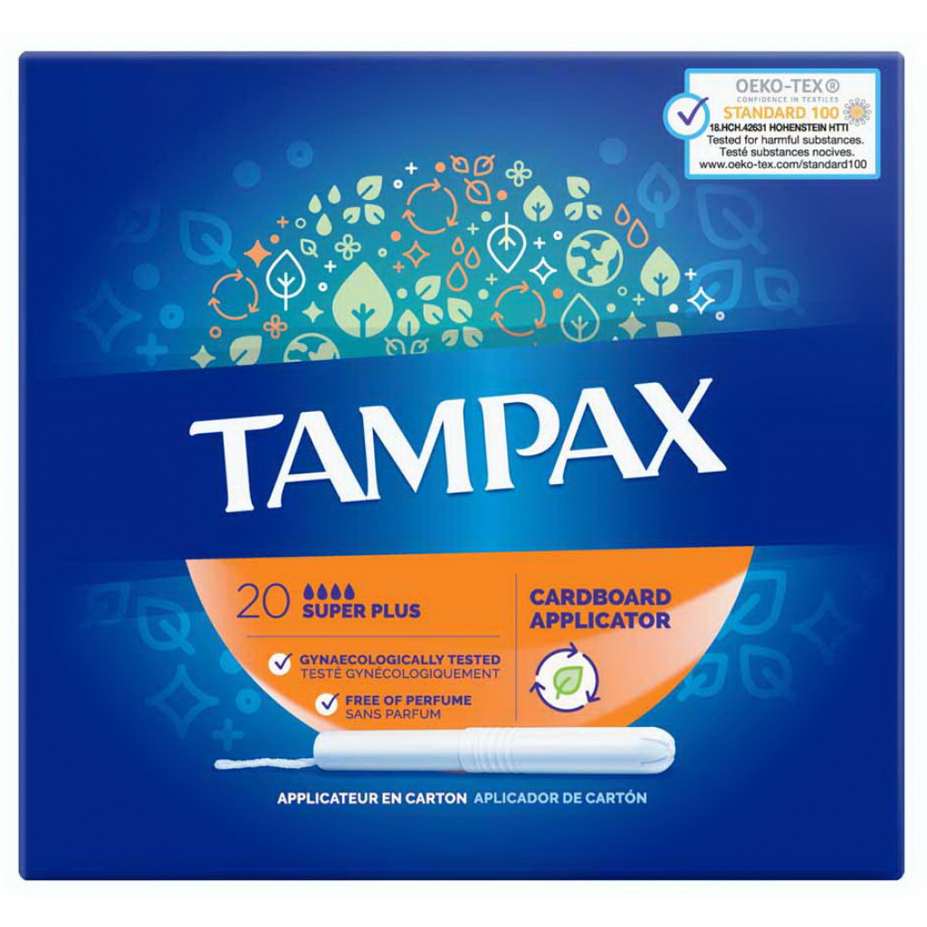 TAMPAX BLUE BOX SUPER PLUS X 20 8H
