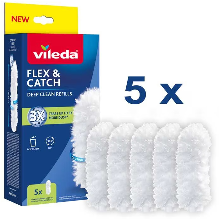 VILEDA CATTURA POLVERE RICARICA 5 PZ