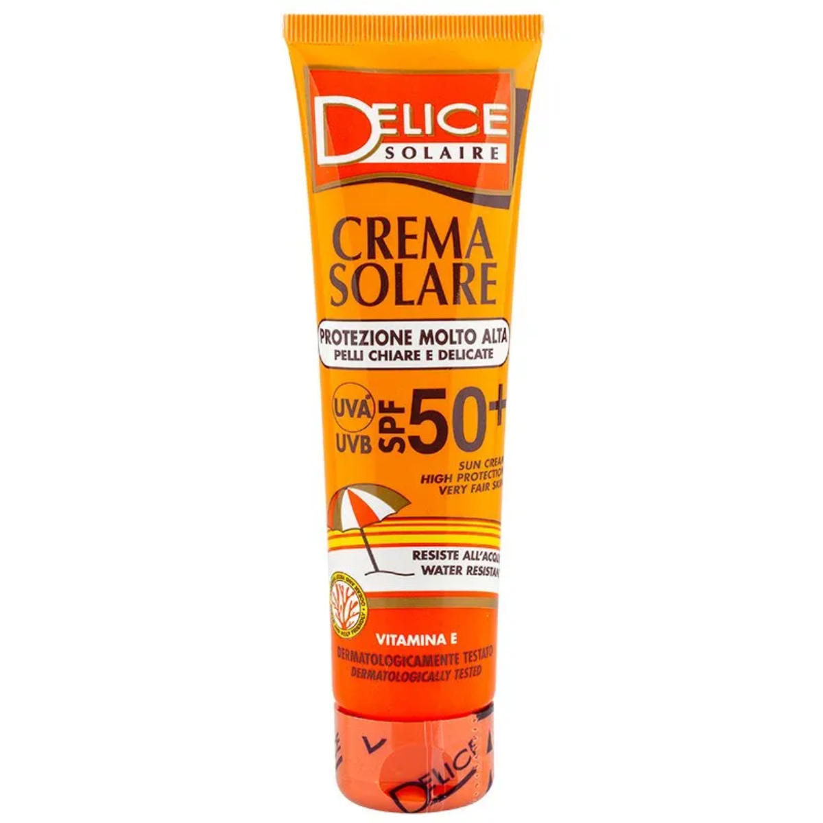 DELICE CREMA SOLARE UVA PROTEZIONE MOLTO ALTA SPF 50 100 ML