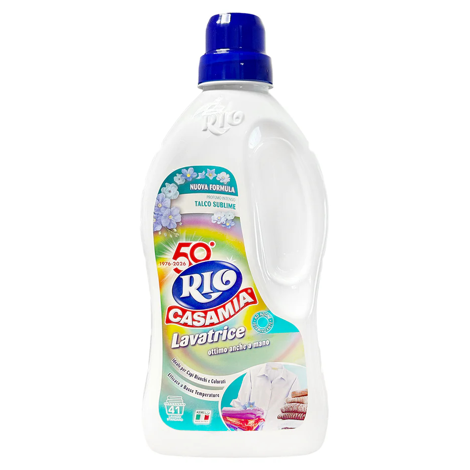 RIO CASAMIA LIQUIDO LAVATRICE 1640 ML 41 LAVAGGI TALCO SUBLIME