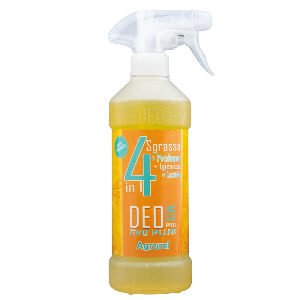DEOMIX EVO PLUS SGRASSATORE SUPER PROFUMATO 4IN1 480 ML AGRUMI