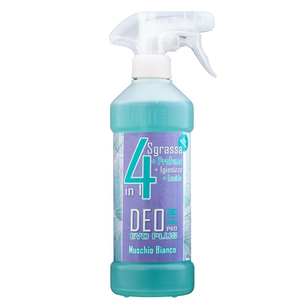 DEOMIX EVO PLUS SGRASSATORE SUPER PROFUMATO 4IN1 480 ML MUSCHIO BIANCO