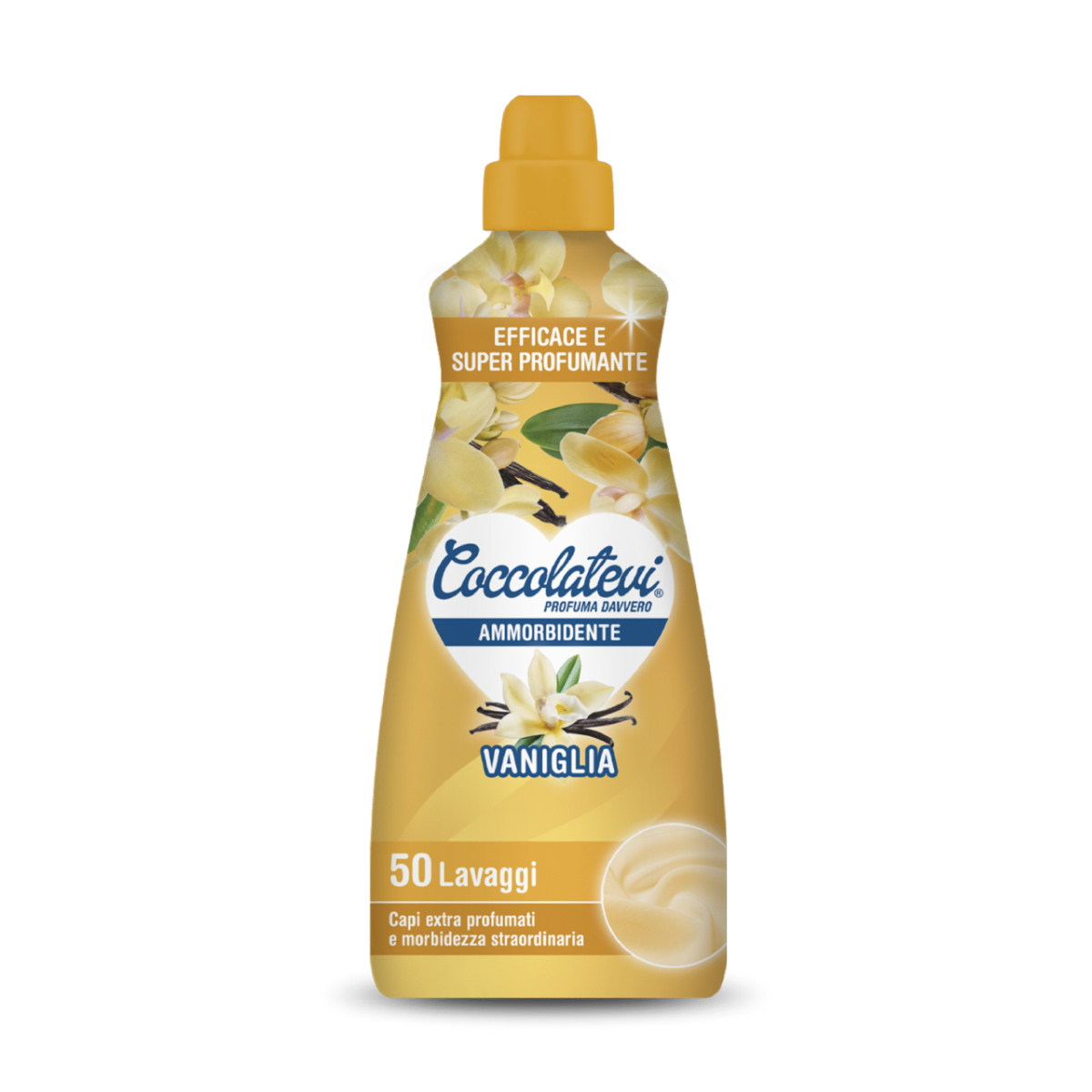 COCCOLATEVI AMMORBIDENTE CONCENTRATO 1250 ML 50 LAVAGGI VANIGLIA