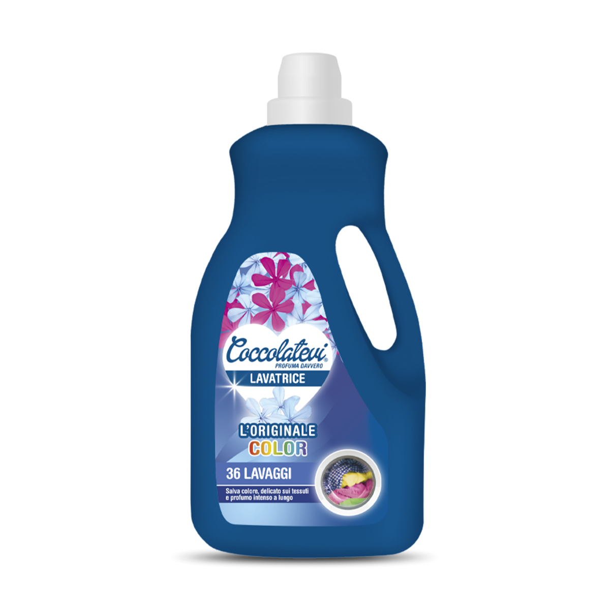 COCCOLATEVI LIQUIDO LAVATRICE 1800 ML 36 LAVAGGI ORIGINALE COLOR
