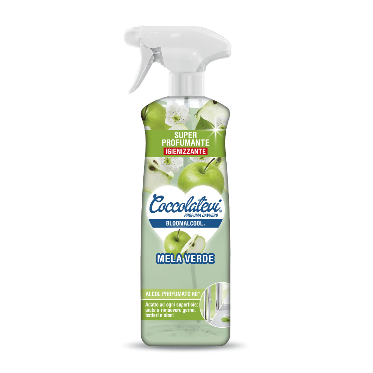 COCCOLATEVI BLOOMALCOOL 60° SGRASSATORE PROFUMATO MELA VERDE