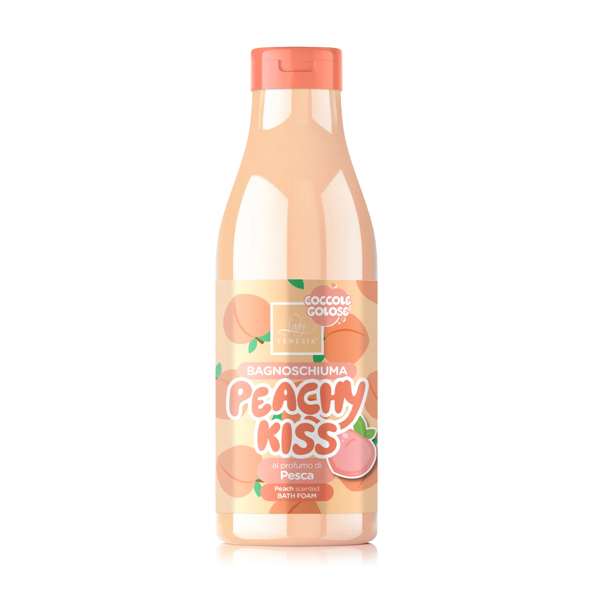 LADY VENEZIA BAGNOSCHIUMA COCCOLE GOLOSE 500 ML PEACHY KISS