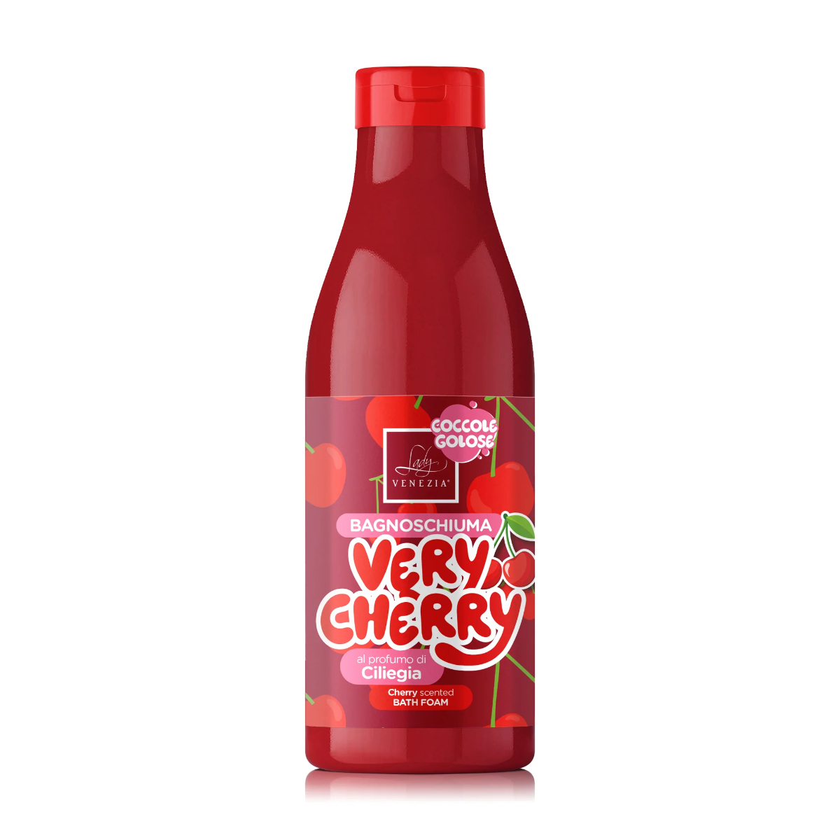 LADY VENEZIA BAGNOSCHIUMA COCCOLE GOLOSE 500 ML VERY CHERRY