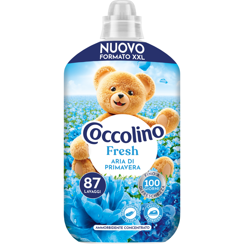 COCCOLINO AMMORBIDENTE CONCENTRATO 87 LAVAGGI ARIA DI PRIMAVERA