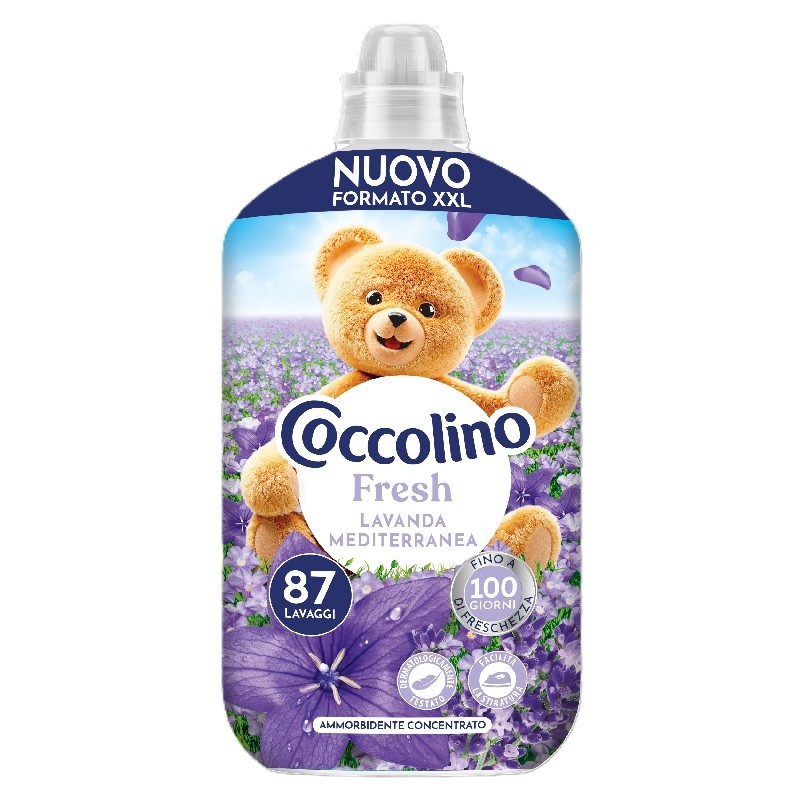 COCCOLINO AMMORBIDENTE CONCENTRATO 87 LAVAGGI LAVANDA