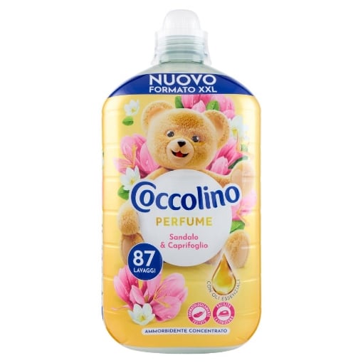COCCOLINO AMMORBIDENTE CONCENTRATO 87 LAVAGGI SANDALO E CAPRIFOGLIO
