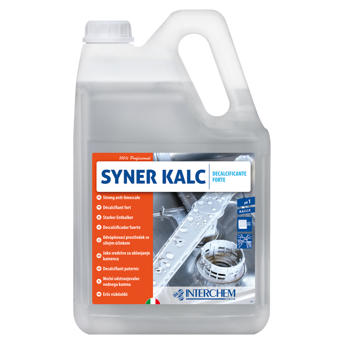 SYNER KALC DISINCROSTANTE ANTICALCARE LAVASTOVIGLIE PROFESSIONALE INTERCHEM 6 KG