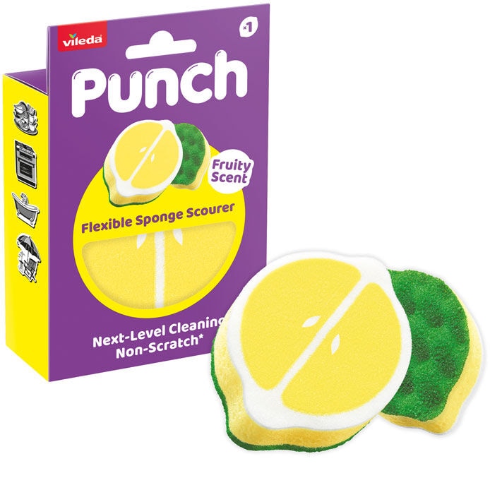 VILEDA SPUGNA PIATTI LIMONE