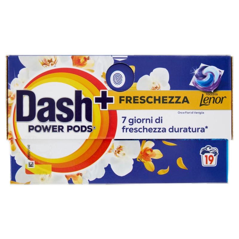 DASH PODS POWER 19 PZ LENOR ORO E VANIGLIA