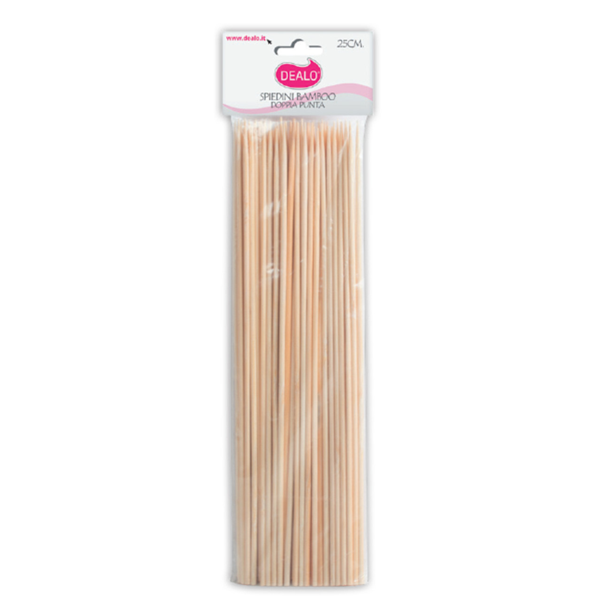DEALO SPIEDINI BAMBOO 25 CM 60 PZ