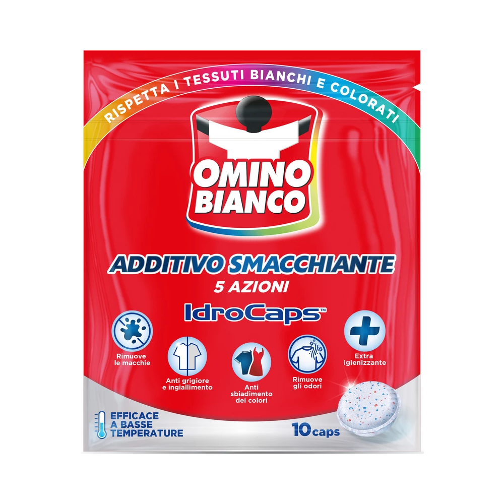 OMINO BIANCO IDROCAPS X 10 ADDITIVO TOTAL