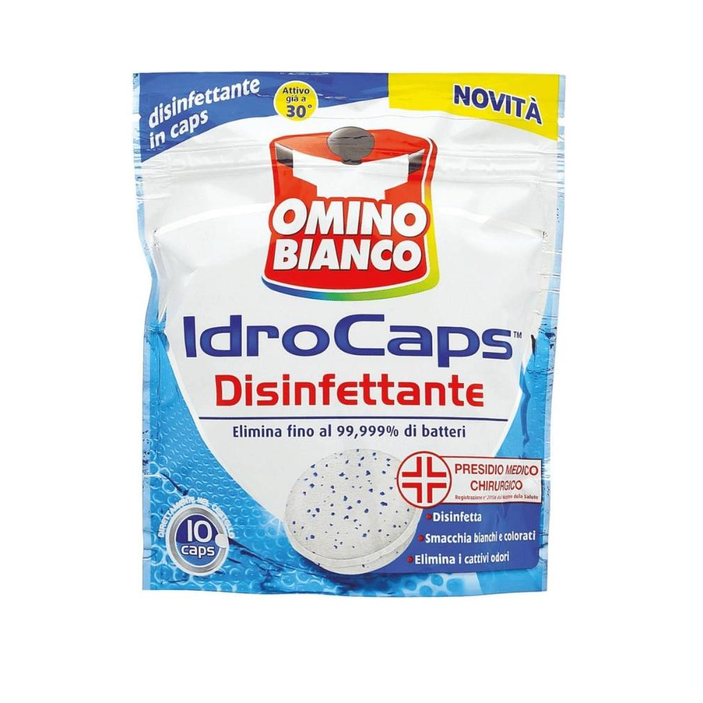 OMINO BIANCO IDROCAPS X 10 DISINFETTANTE