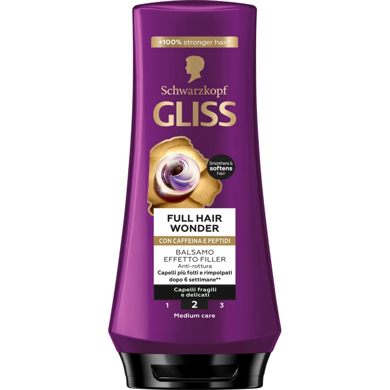 GLISS BALSAMO 200 ML FULL HAIR CAFFEINA