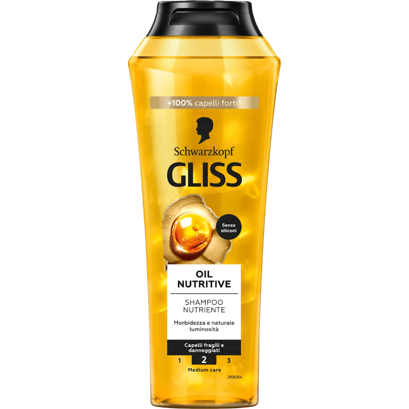 GLISS SHAMPOO 250 ML OLIO NUTRITIVE