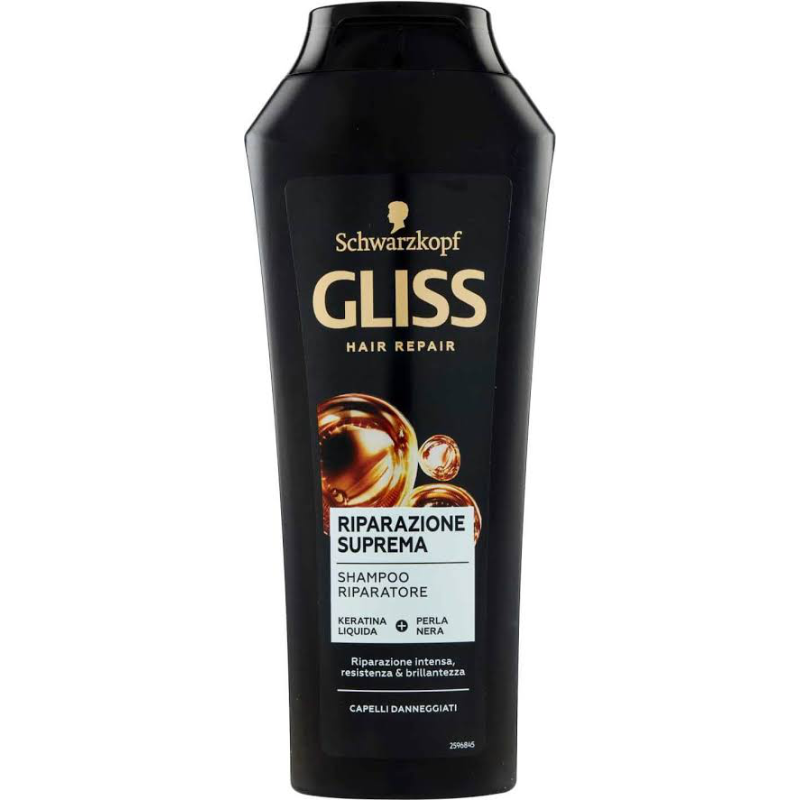 GLISS SHAMPOO 250 ML RIPARAZIONE SUPREMA