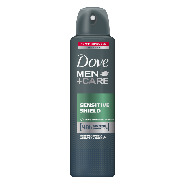 DOVE DEO SPRAY 250 ML MEN SENSITIVE