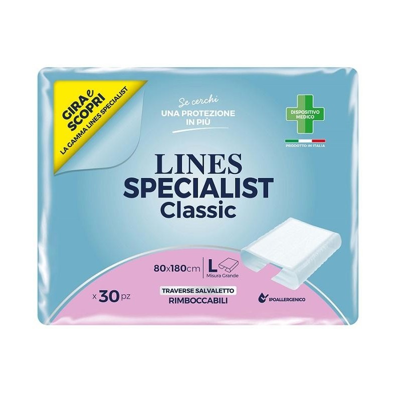 LINES SPECIALIST CLASSIC TRAVERSA 80X180 30 PZ