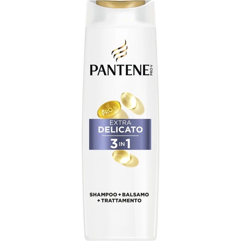 PANTENE SHAMPOO 250 ML 3IN1 EXTRA DELICATO