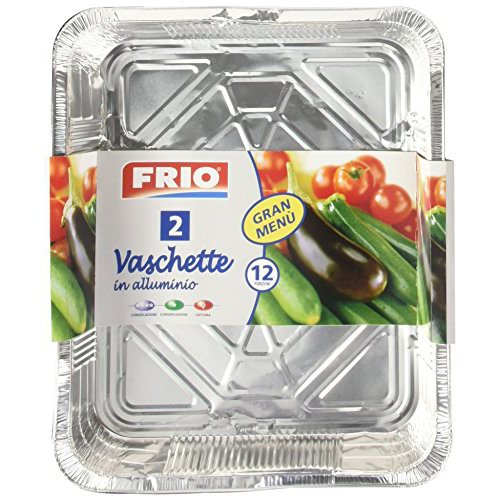 FRIO TEGLIE ALLUMINIO 12 PORZIONI 2PZ