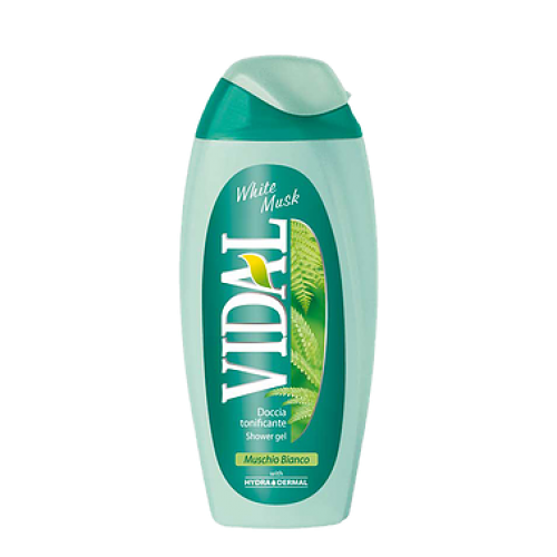 VIDAL DOCCIA 250 ML MUSCHIO BIANCO TONIFICANTE