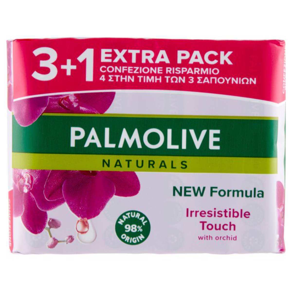 PALMOLIVE SAPONETTE 3+1 ORCHIDEA NERA