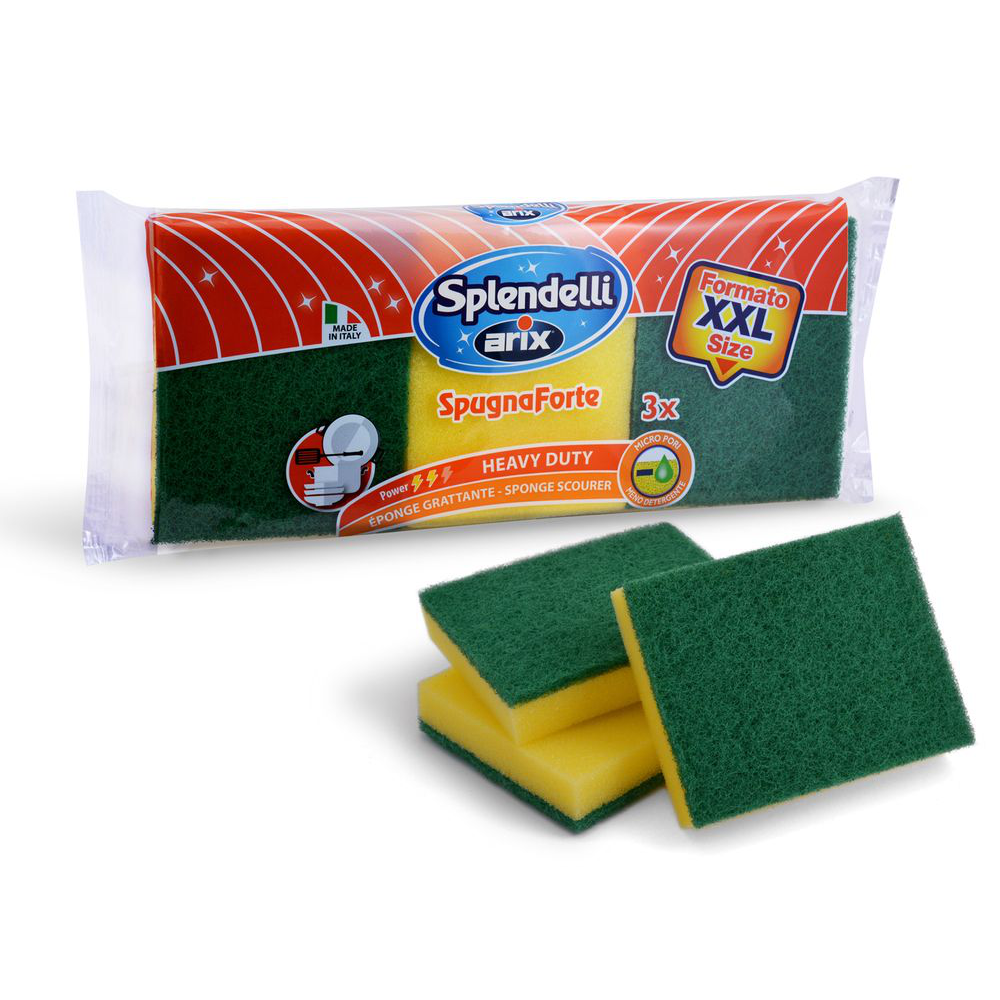 ARIX SPUGNE PIATTI SPLENDELLI X 3 GRANDI