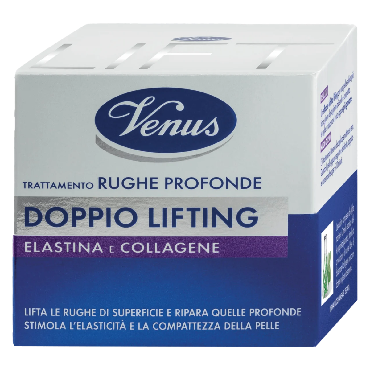 VENUS CREMA DOPPIO EFFETTO LIFTING RUGHE PROFONDE CON ELASTINA E COLLAGENE 50 ML