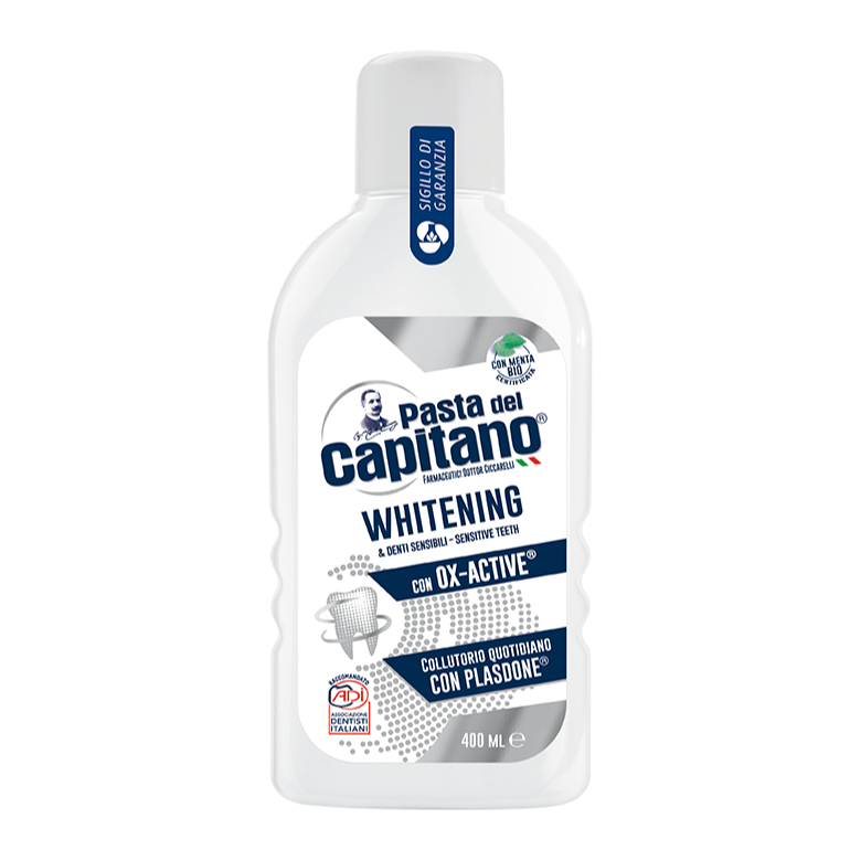 PASTA DEL CAPITANO COLLUTTORIO WHITENING 400 ML