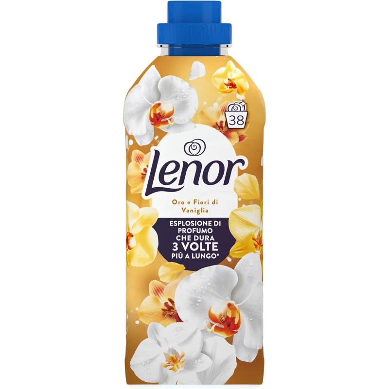 LENOR ULTRA AMMORBIDENTE 38 LAVAGGI ORO E FIORI DI VANIGLIA