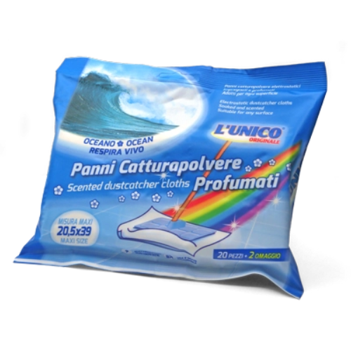 UNICO PANNO PROFUMATO IMPREGNATO OCEANO 22 PZ