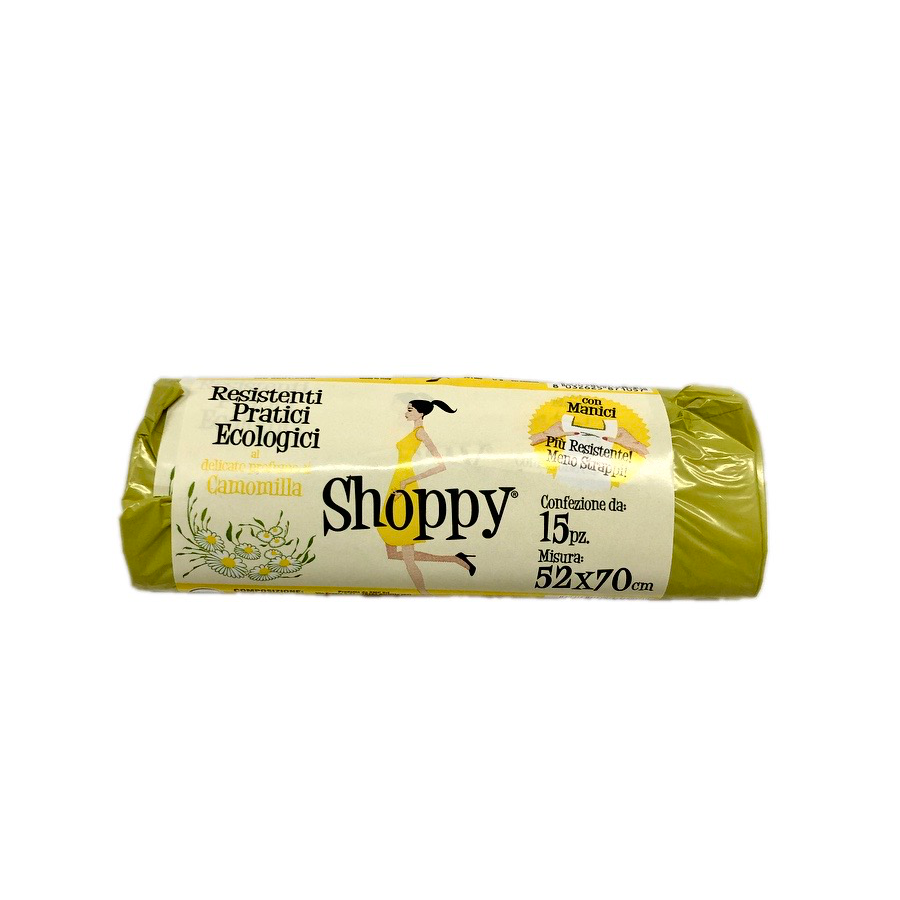 SHOPPY SACCO PROFUMATO CAMOMILLA 52X70 CON MANICI