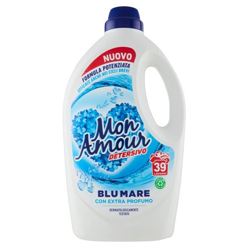 MON AMOUR LAVATRICE LIQUIDO 39 LAVAGGI BLU' MARE