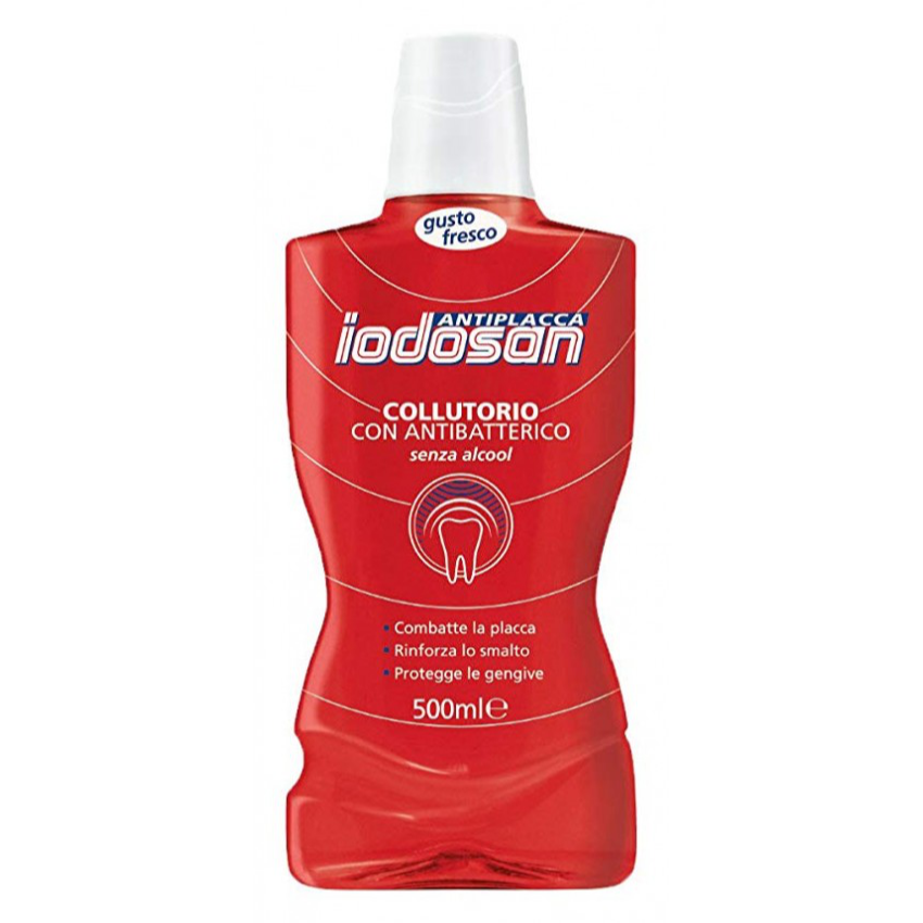 IODOSAN COLLUTTORIO ANTIPLACCA 500 ML CON ANTIBATTERICO