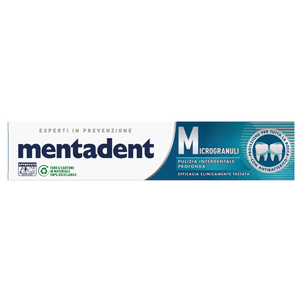 MENTADENT DENTIFRICIO MICROGRANULI 75 ML