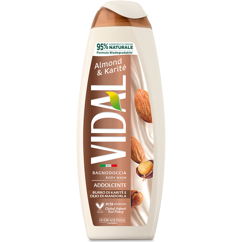 VIDAL BAGNO SCHIUMA 500 ML ALMOND E KARITE