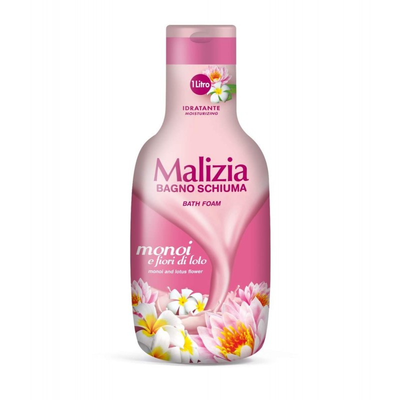 MALIZIA BAGNO SCHIUMA 1 LT MONOI E FIORI DI LOTO