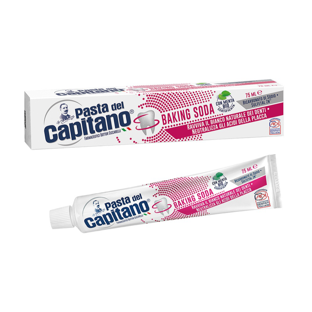 PASTA DEL CAPITANO DENTIFRICIO 100 ML BAKING SODA
