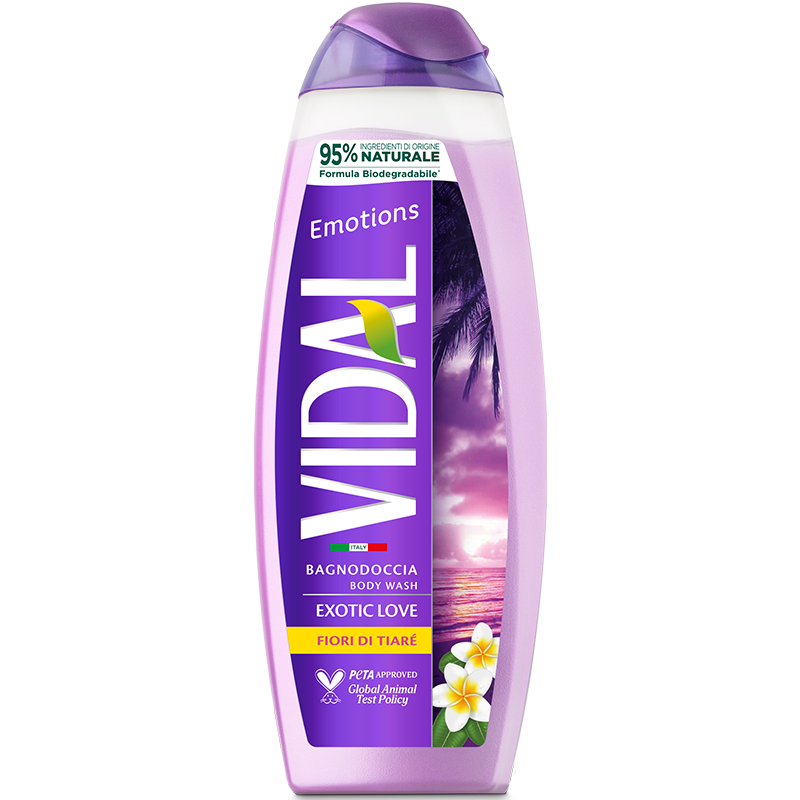 VIDAL BAGNO SCHIUMA 500 ML EXOTIK LOVE FIORI DI TIARE