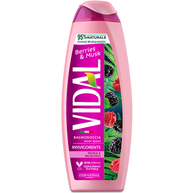 VIDAL BAGNO SCHIUMA 500 ML MORA E MUSCHIO