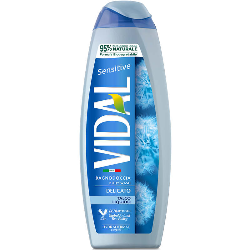 VIDAL BAGNO SCHIUMA 500 ML TALCO SENSITIVE