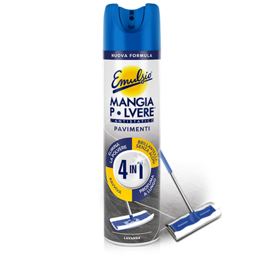 EMULSIO MANGIAPOLVERE 300 ML PAVIMENTI