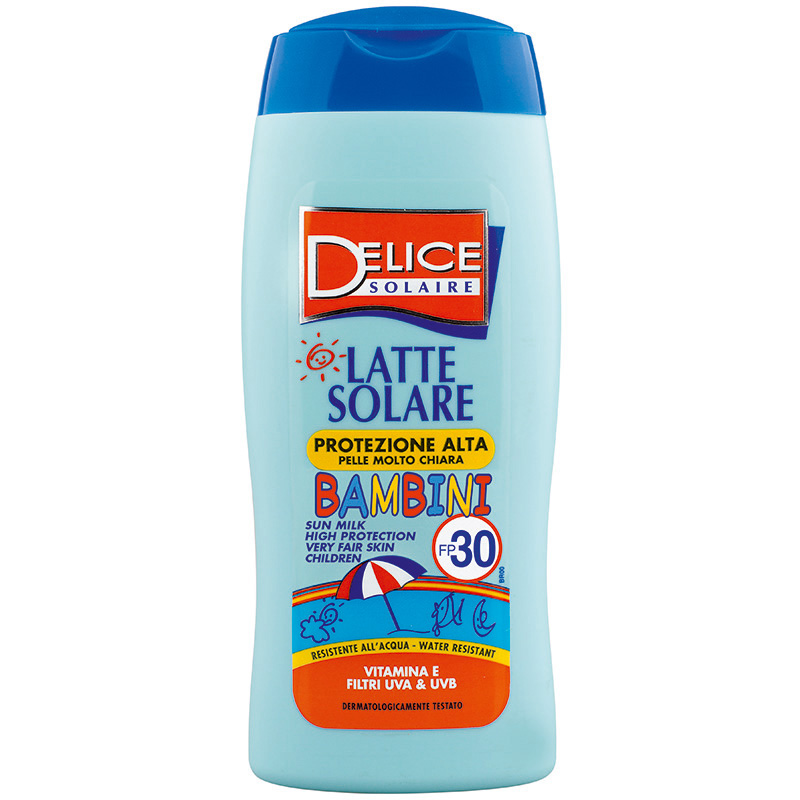 DELICE LATTE SOLARE BIMBI PROTEZIONE ALTA SPF 30 250 ML