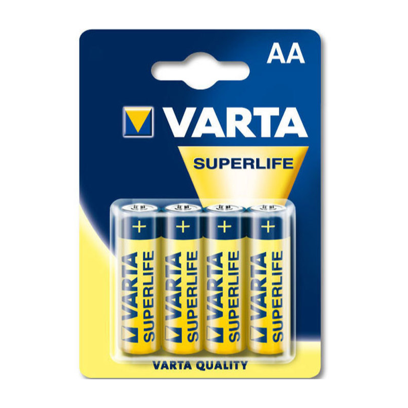 VARTA BATTERIE STILO AA 4 PZ SUPER LIFE