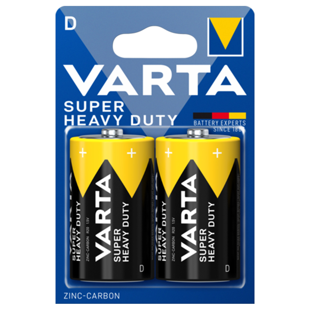 VARTA BATTERIE TORCIA SUPER LIFE 2 PZ