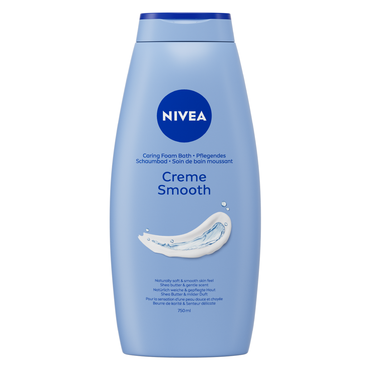 NIVEA BAGNO SCHIUMA 750 CREME SMOOTH VELLUTTANTE
