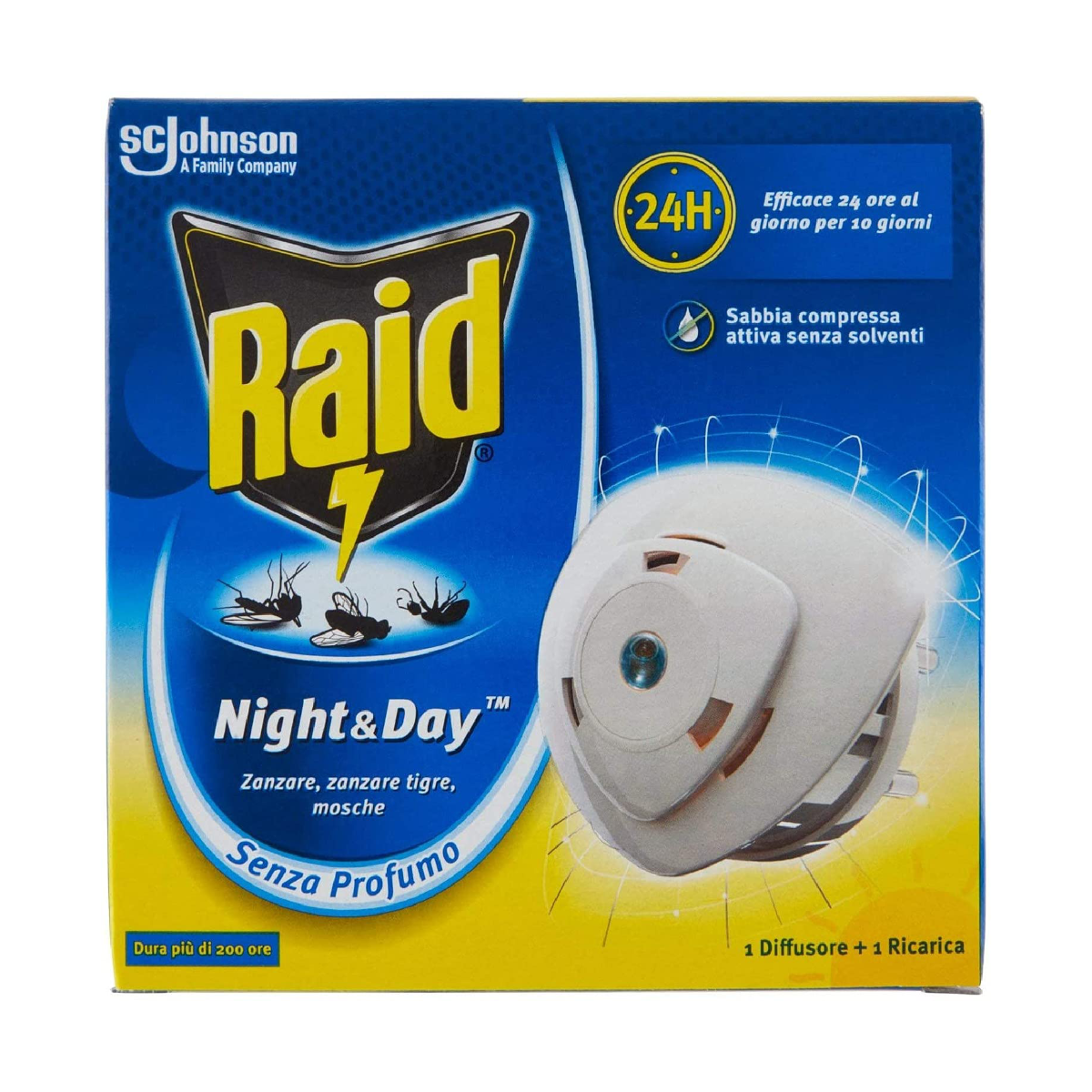 RAID NIGHT & DAY BASE + RICARICA